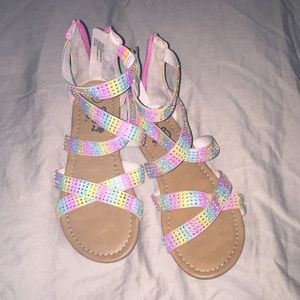 Art class rainbow sparkle